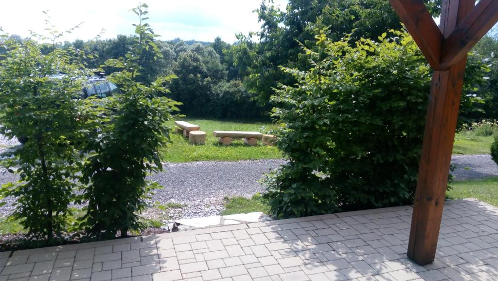 Zahrada ubytování Chata - Apartmán Čistá v Krkonoších