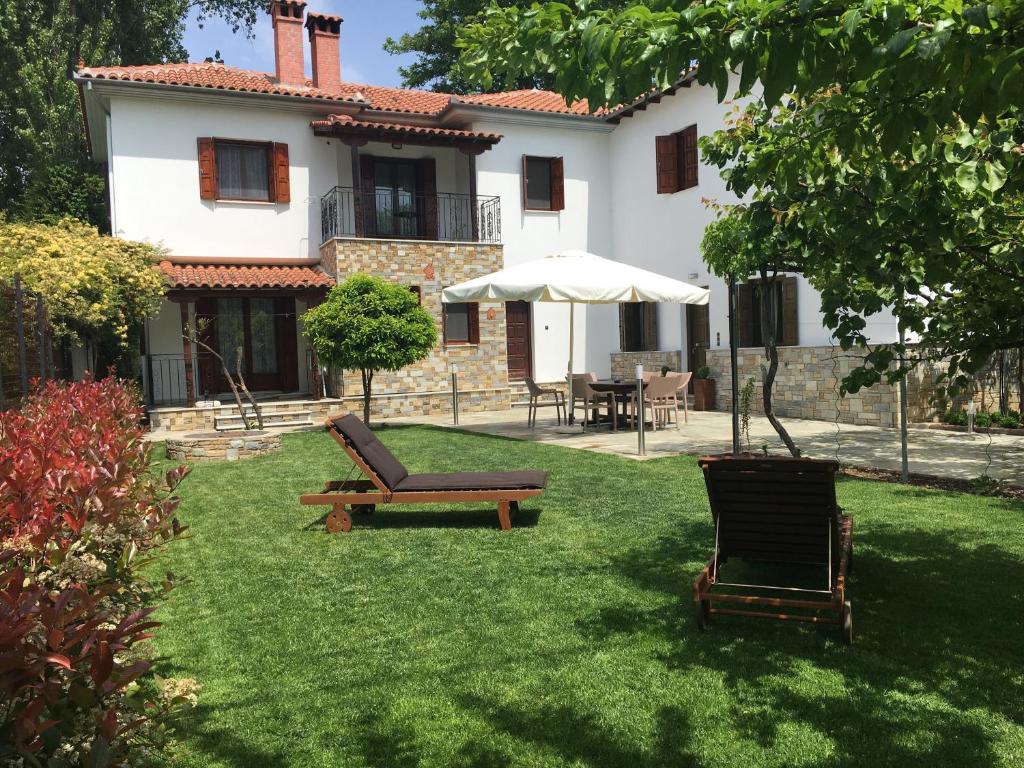 Zahrada ubytování Giorgios Studio