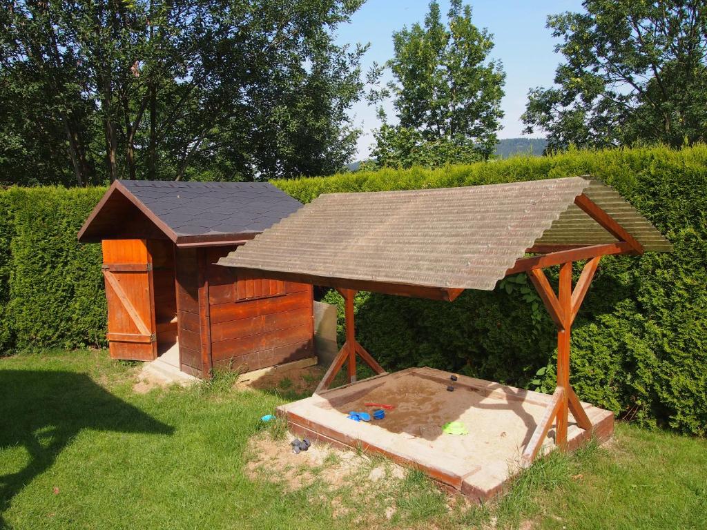 Zahrada ubytování Penzion Otmarka