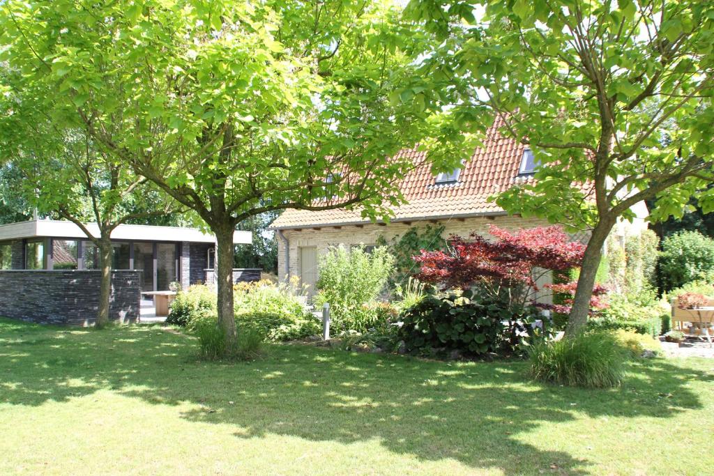 Zahrada ubytování Vakantiewoning Wanderlust
