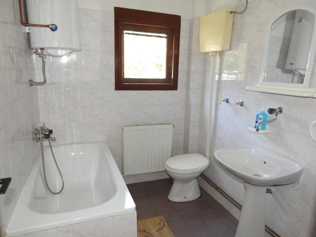 Koupelna v ubytování Apartments Vuković