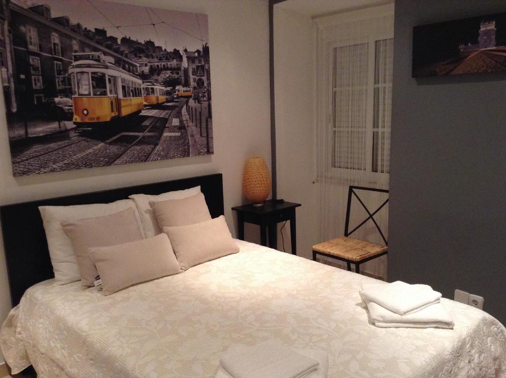Apartment Lissabon Estrela - 带阳台的公寓