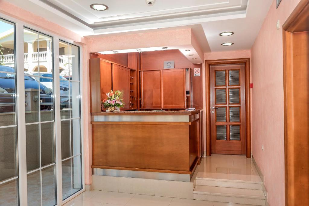 Kuchyň nebo kuchyňský kout v ubytování Villa Antivari