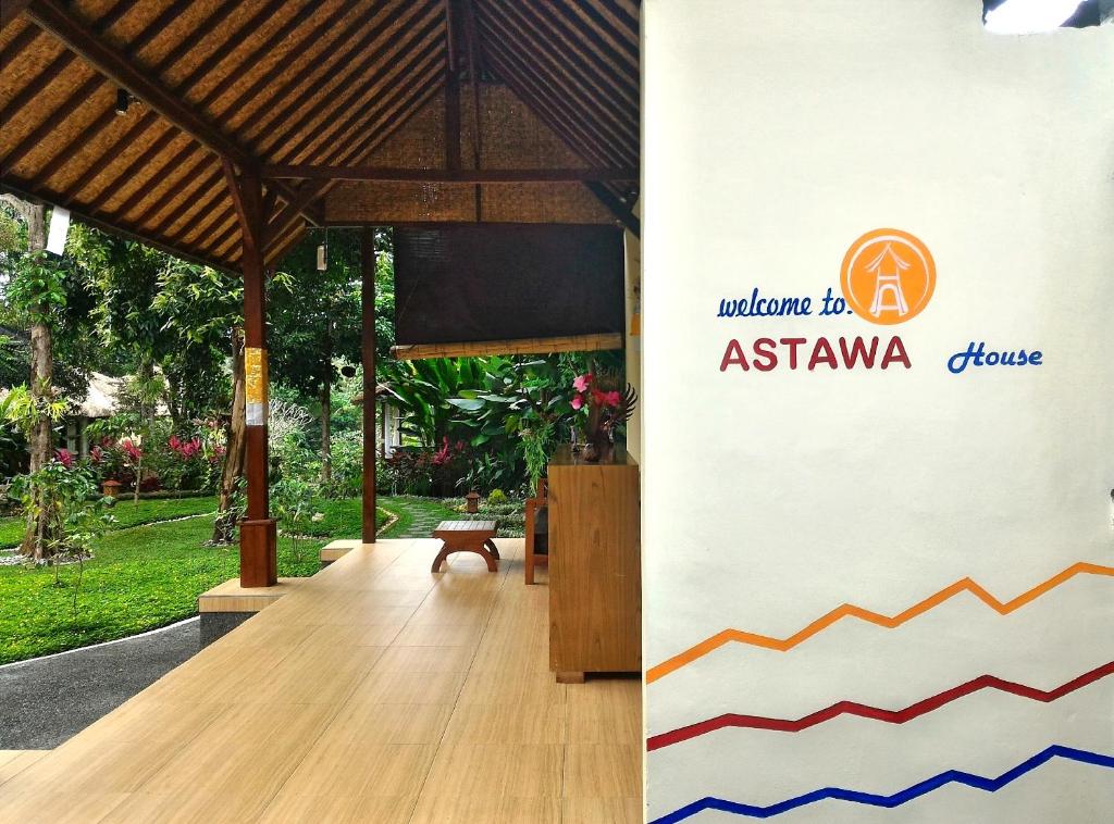 Certifikát, hodnocení, plakát nebo jiný dokument vystavený v ubytování Astawa House