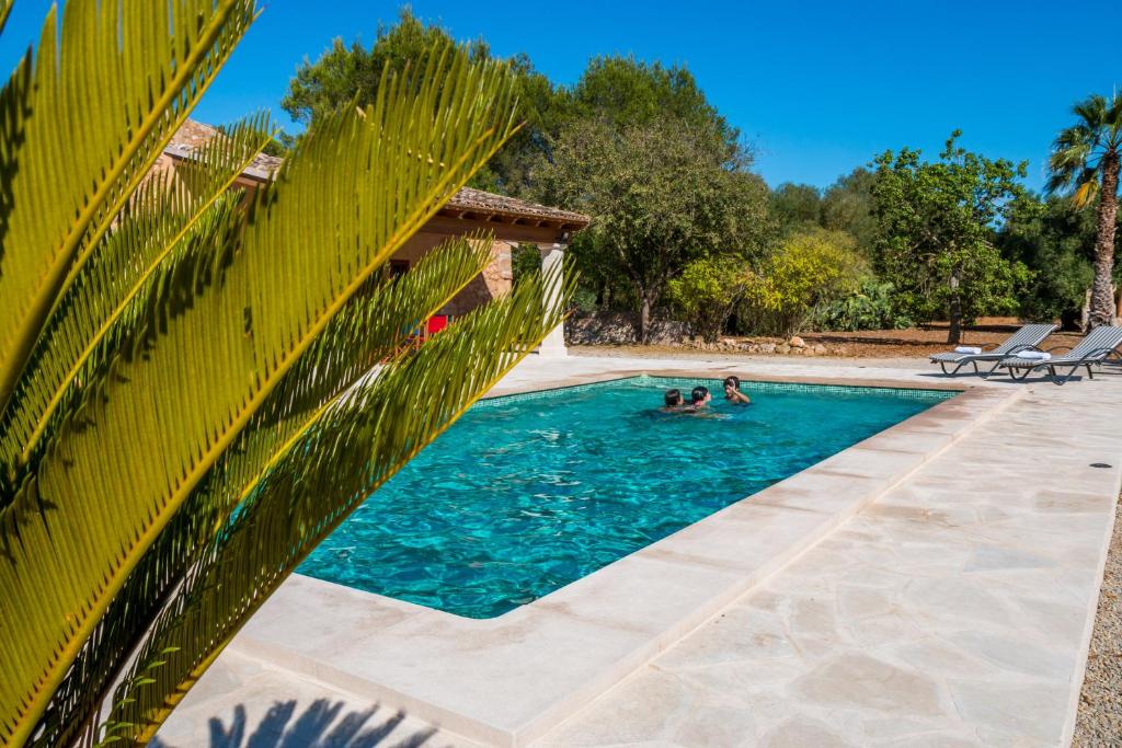 The swimming pool at or close to Finca Sa Torre de'n Piza - Grupo Berna