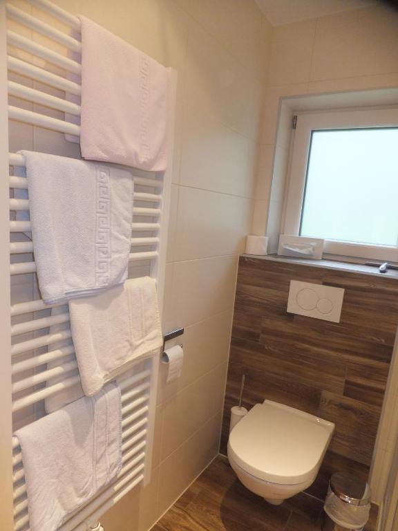 Koupelna v ubytování Haus Feldbründl