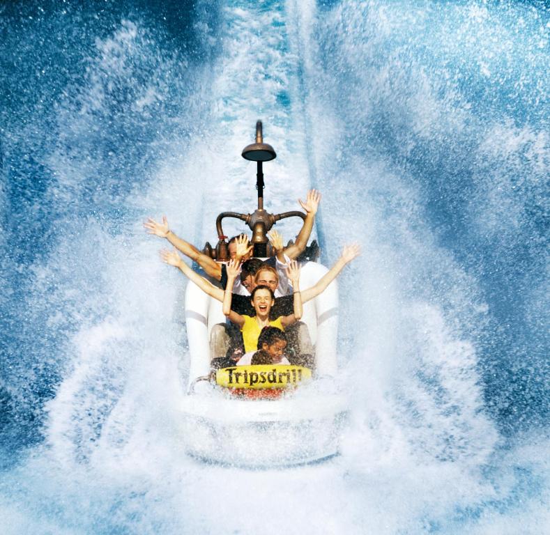 Aquapark v prázdninového areálu nebo okolí