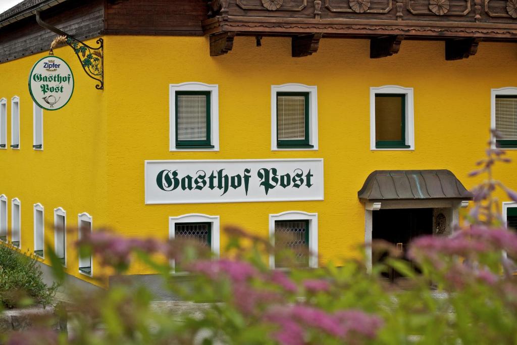 Certifikát, hodnocení, plakát nebo jiný dokument vystavený v ubytování Gasthof Post