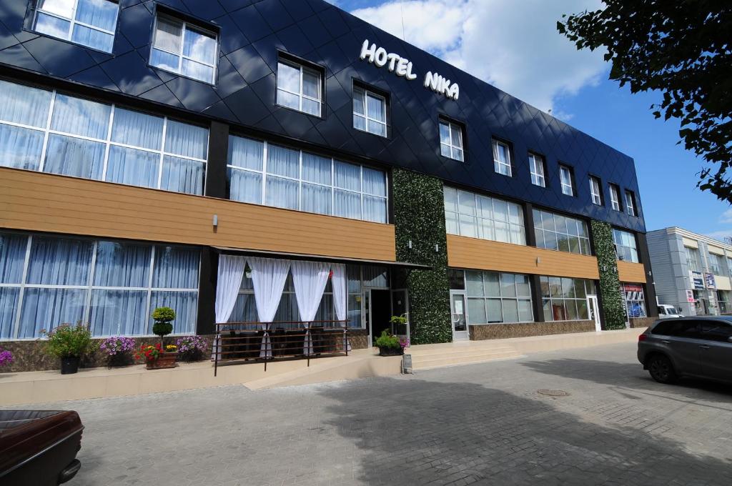 Budova, kde se hotel nachází