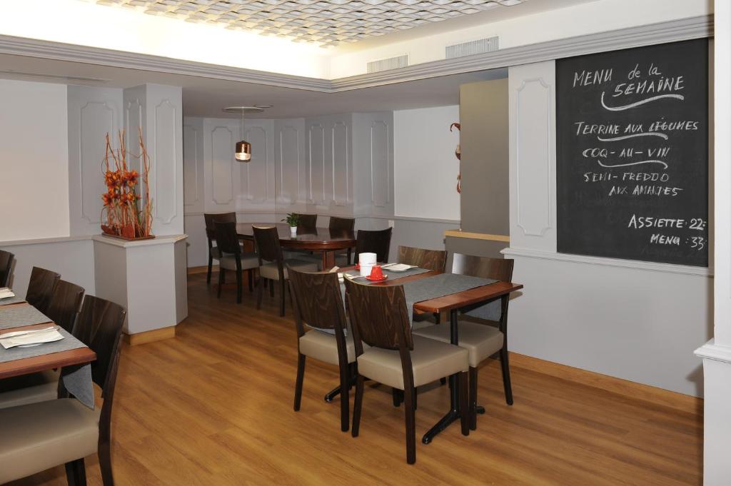 Ristorante o altro punto ristoro di La Dent-du-Midi Hôtel & Restaurant