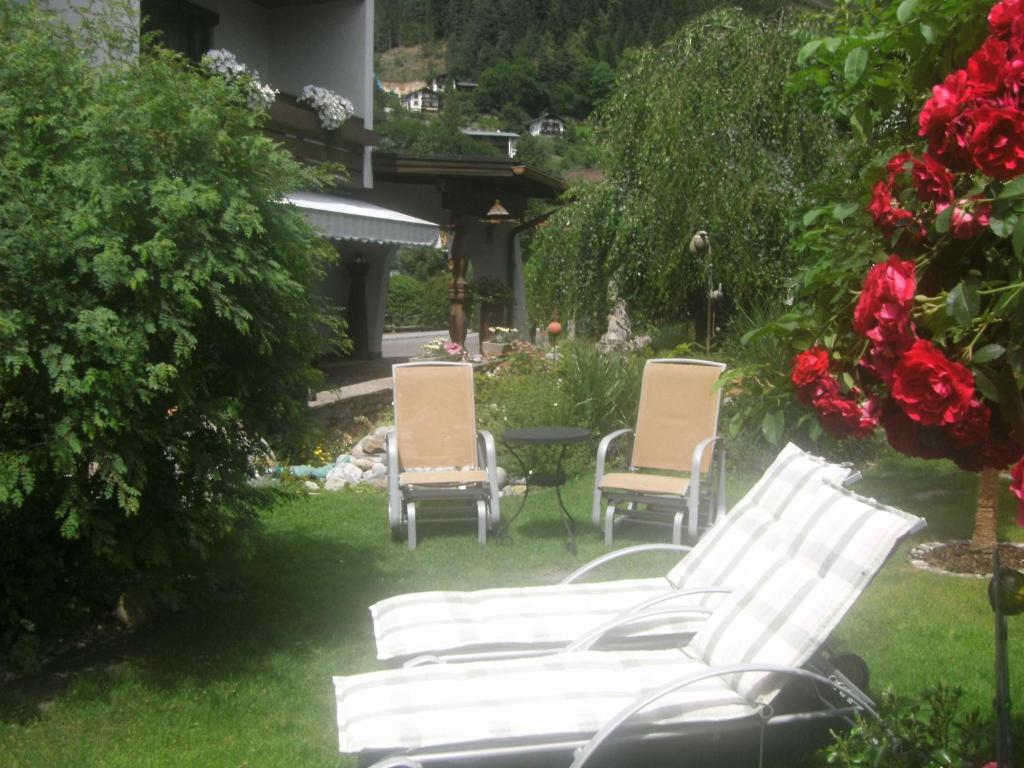 Zahrada ubytování Pension Garni Gerhard