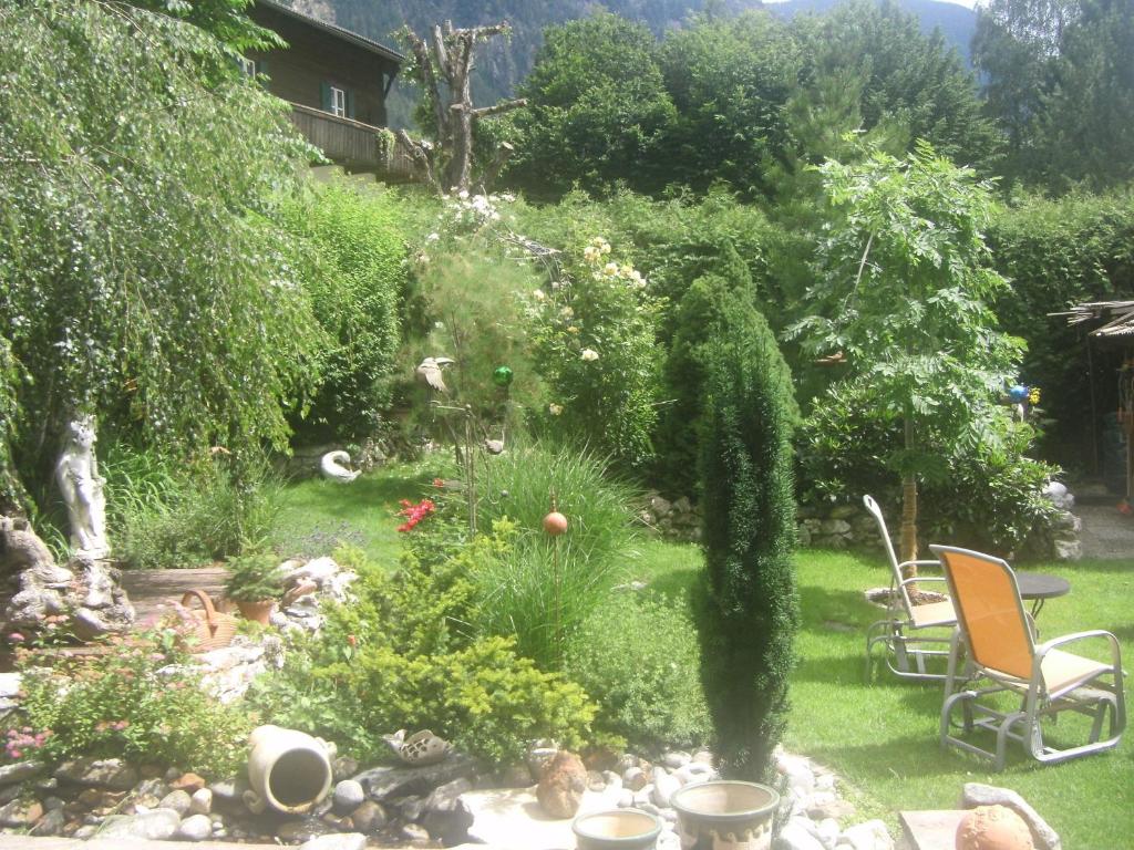 Zahrada ubytování Pension Garni Gerhard