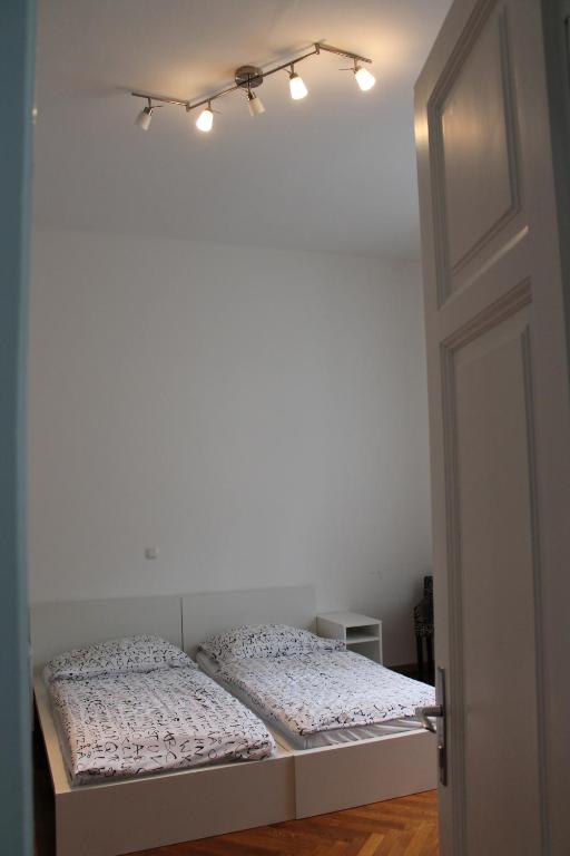 Postel nebo postele na pokoji v ubytování Murtal Apartments