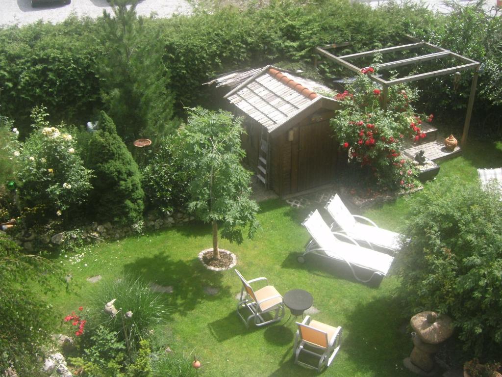 Zahrada ubytování Pension Garni Gerhard