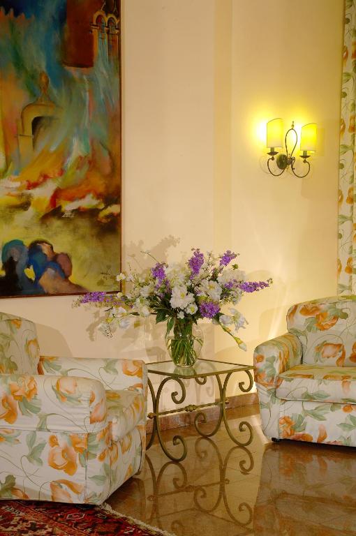 Posezení v ubytování Hotel Isabella