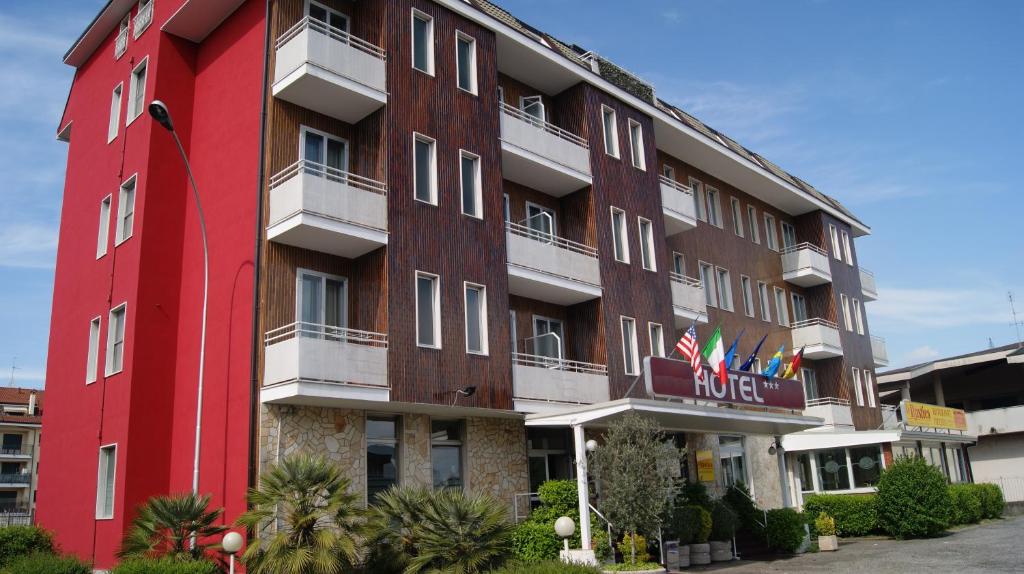 Budova, kde se hotel nachází