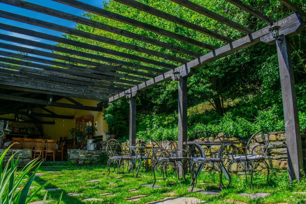 Zahrada ubytování Guest House Verbena