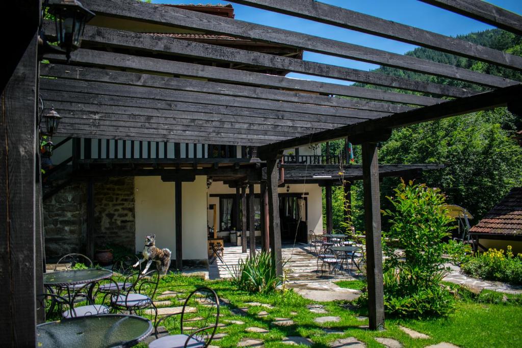 Zahrada ubytování Guest House Verbena