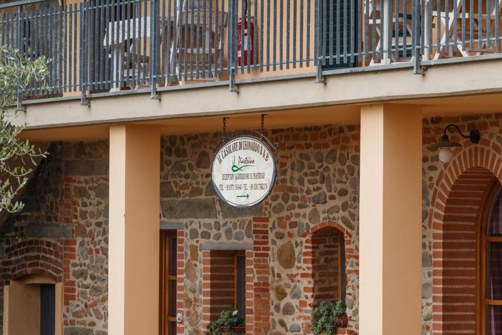 Certifikát, hodnocení, plakát nebo jiný dokument vystavený v ubytování Il Casolare Di Leonardo