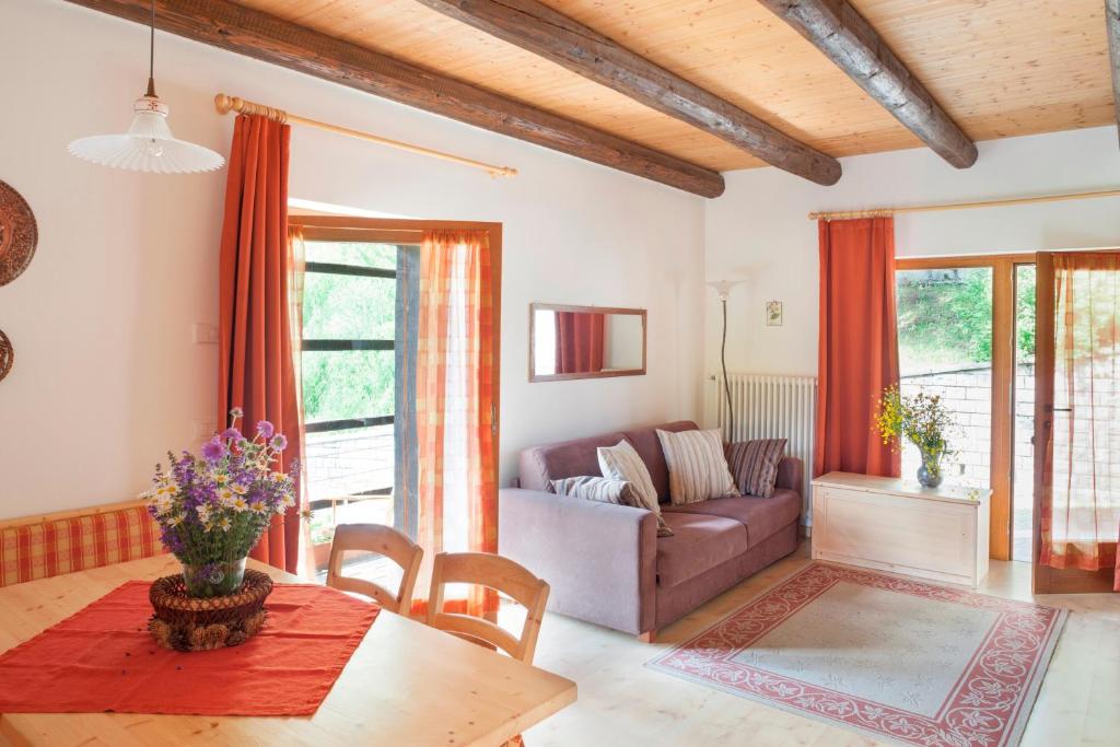 Posezení v ubytování Albergo Diffuso Sauris in Sauris Di Sopra