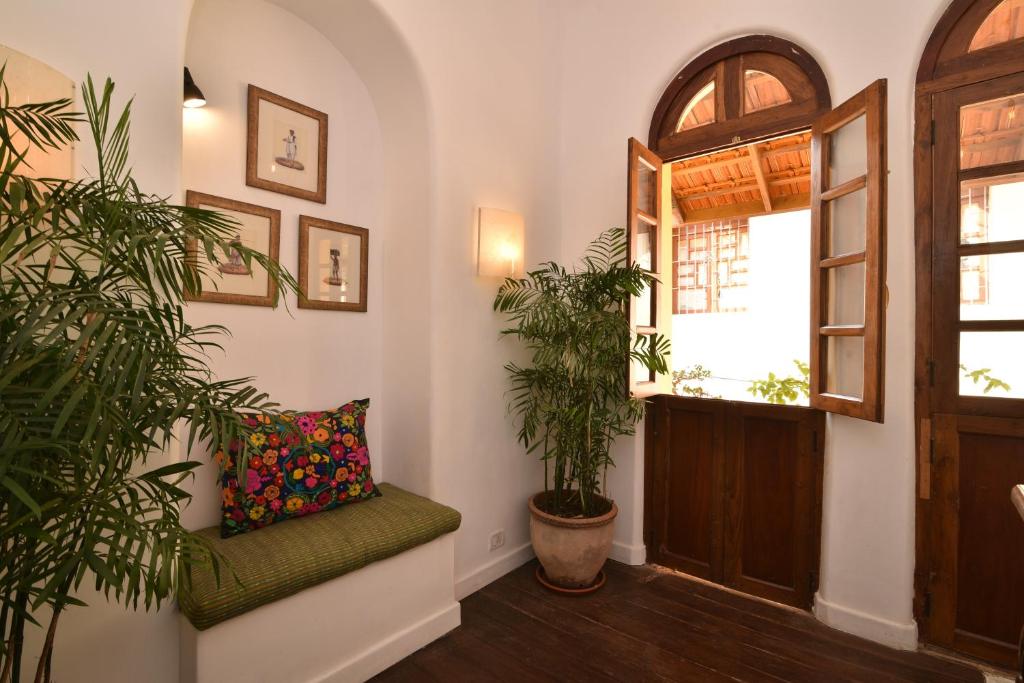 Posezení v ubytování Mateus Boutique Hotel