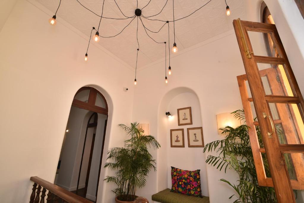 Posezení v ubytování Mateus Boutique Hotel