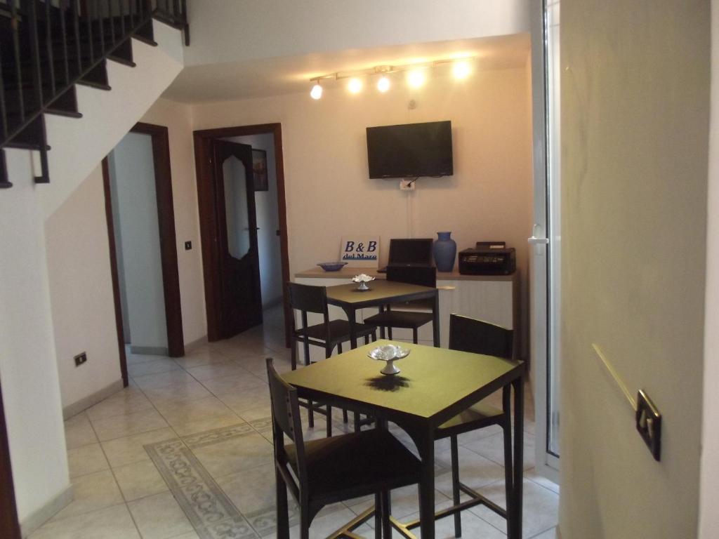 Kuchyň nebo kuchyňský kout v ubytování B&B del Mare