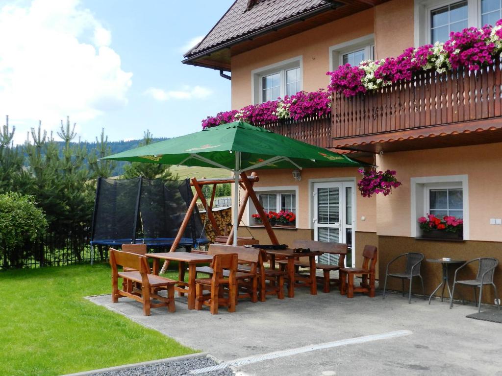 Zahrada ubytování Penzión Soňa