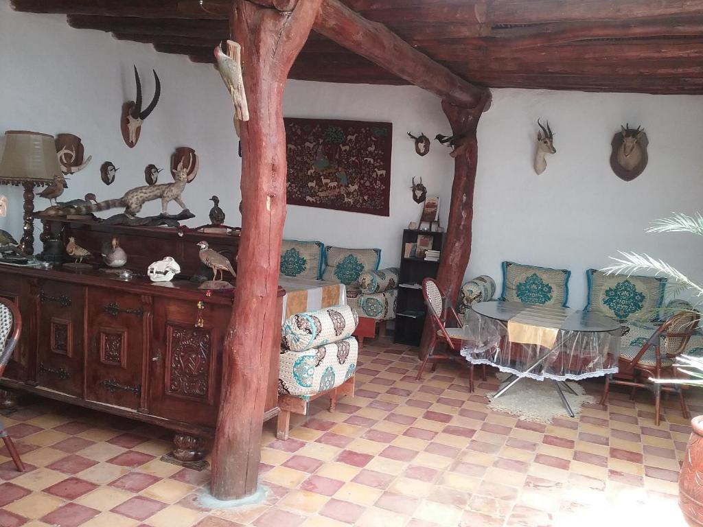 Posezení v ubytování Relais De Tahla