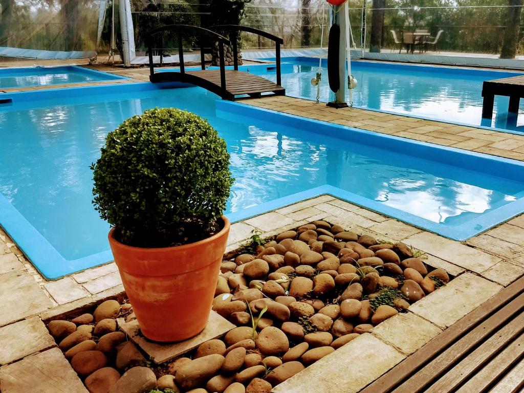Bazén v ubytování Flat no Hotel Wish Serrano Resort nebo v jeho okolí