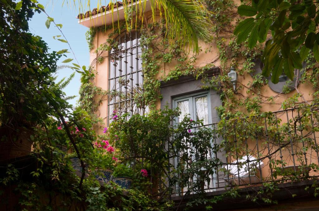 Zahrada ubytování Casa Calderoni