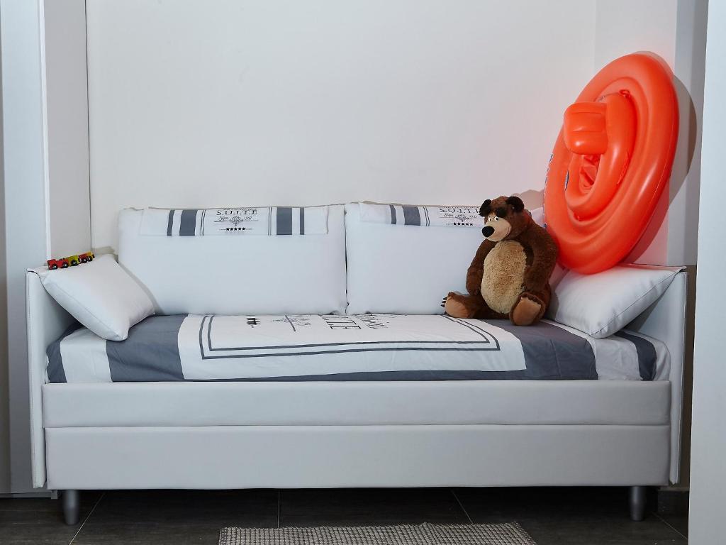 Postel nebo postele na pokoji v ubytování B&B le more