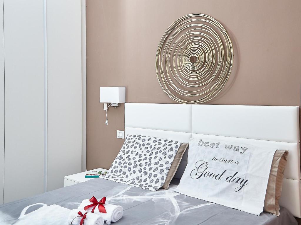 Postel nebo postele na pokoji v ubytování B&B le more