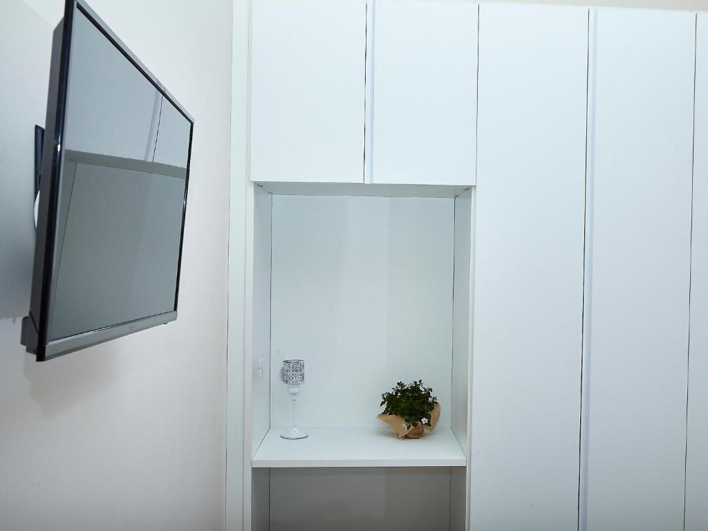 TV a/nebo společenská místnost v ubytování B&B le more