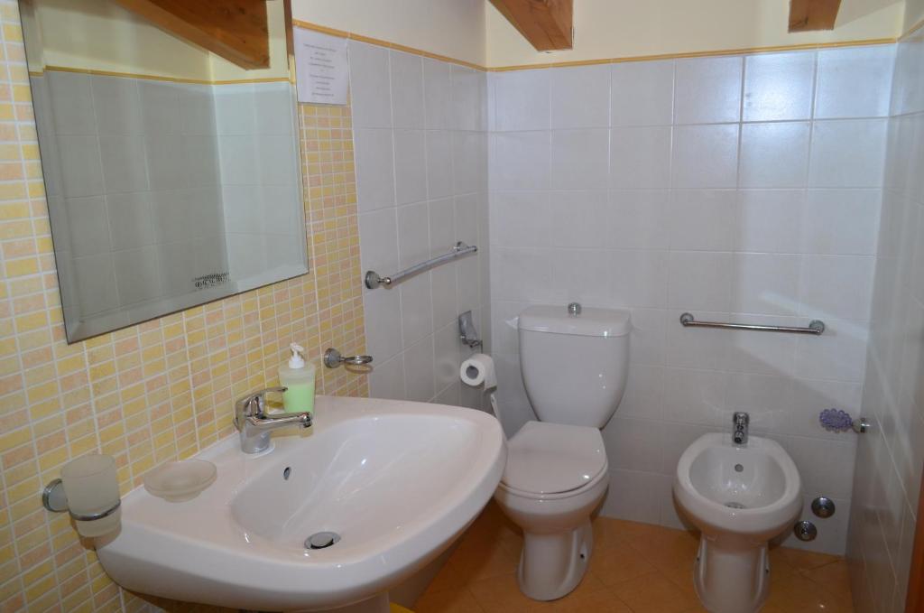 Koupelna v ubytování Ansise Guest House