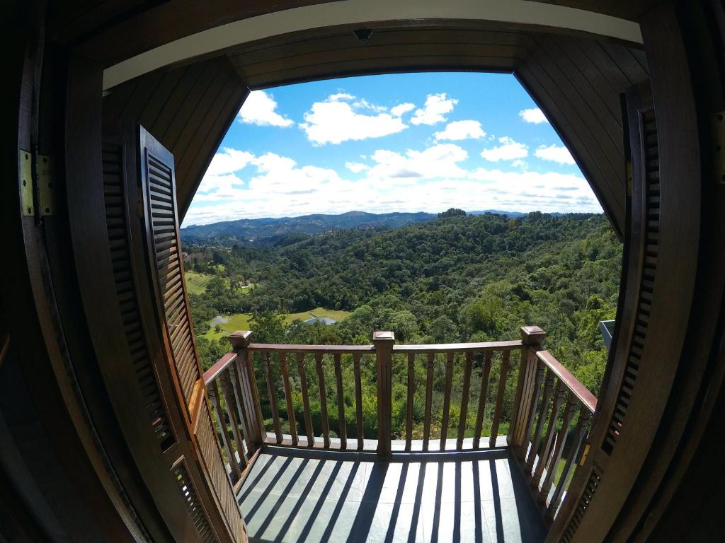 Apartamento Duplex em Campos do Jordão - Tweepersoonskamer Met Uitzicht Op Het Park