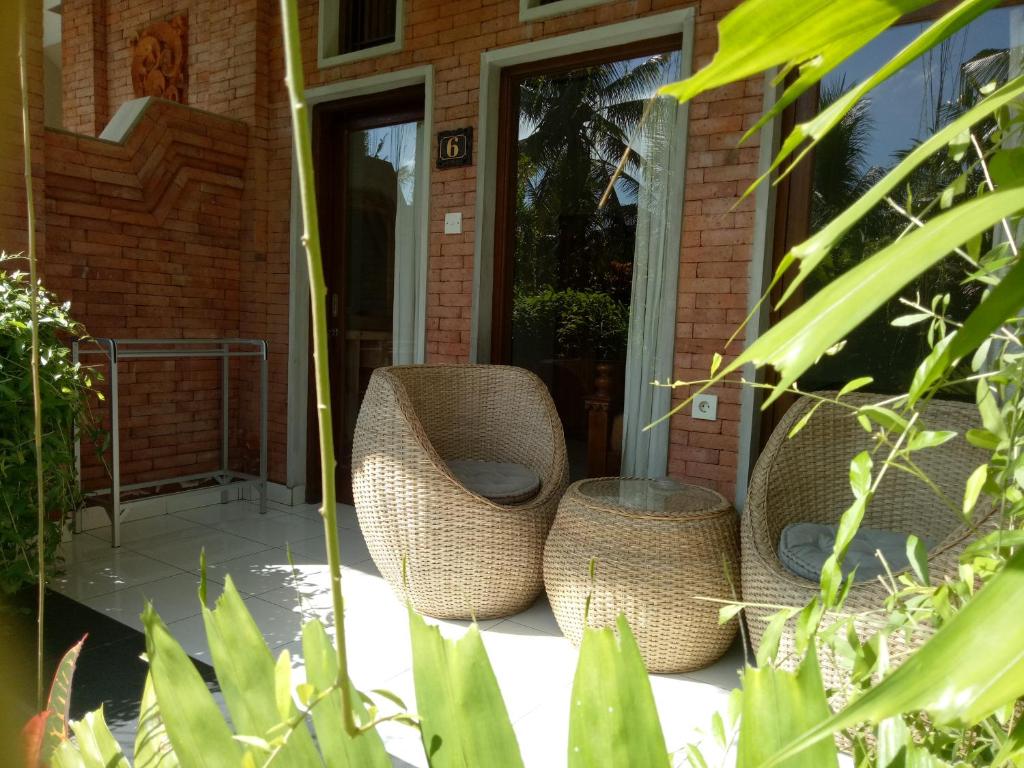 Posezení v ubytování Maple House
