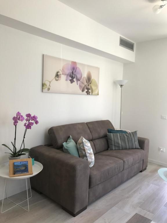 Posezení v ubytování Orchidea Apartment
