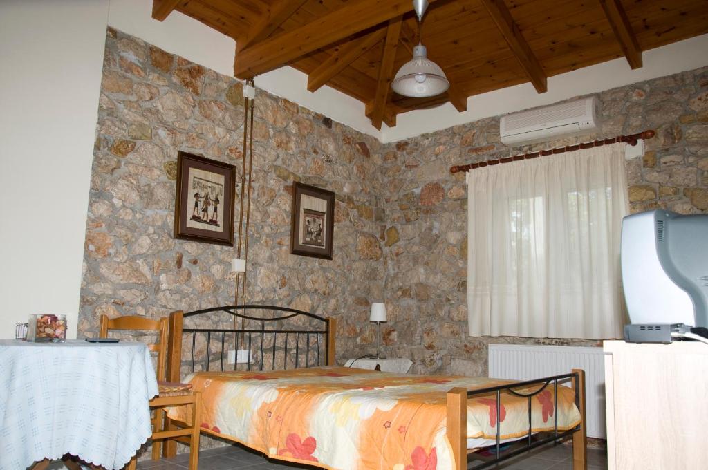 Postel nebo postele na pokoji v ubytování Iria Bay