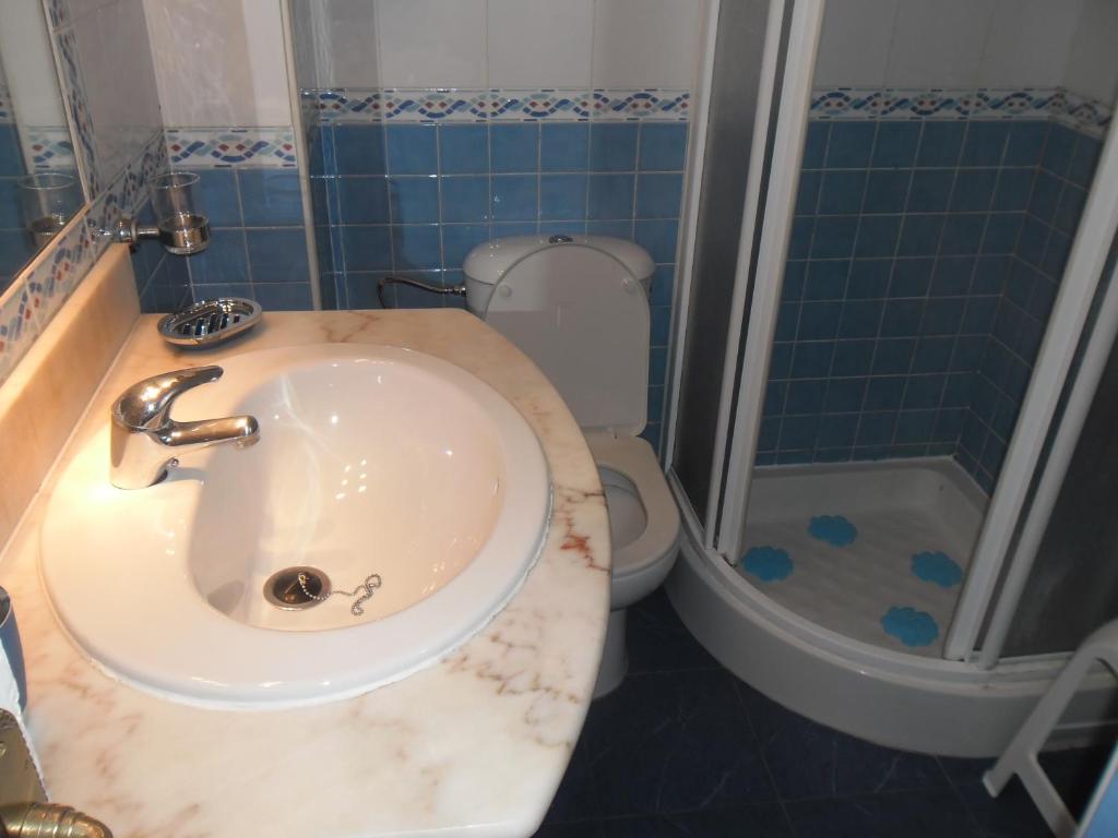 Kúpeľňa v ubytovaní Estudio Caleta de Velez