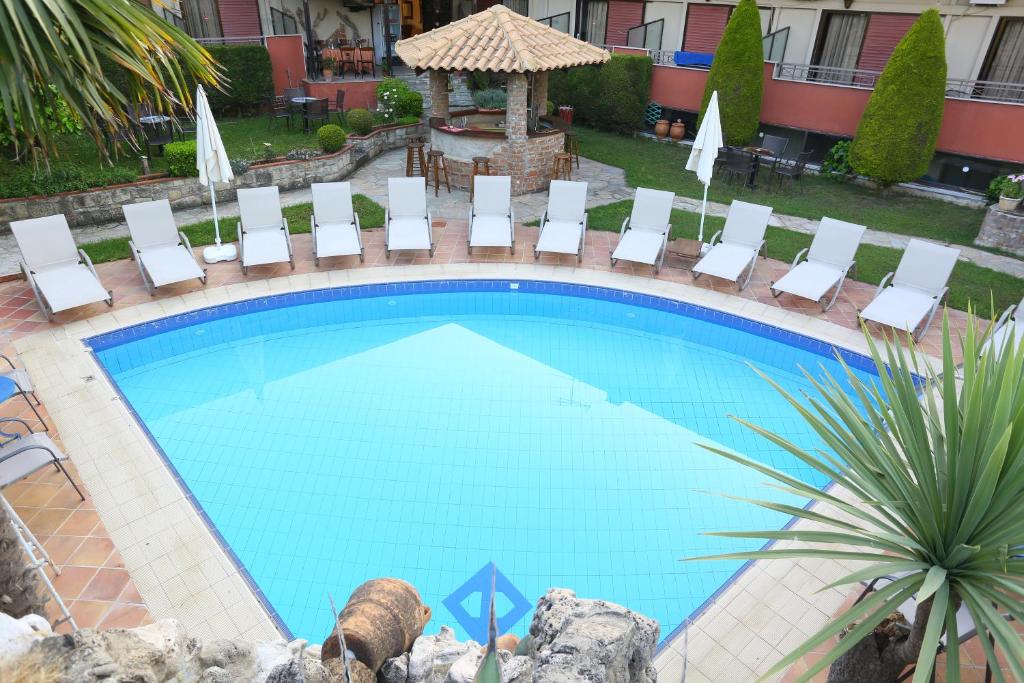 Bazén v ubytování Hotel Zeus nebo v jeho okolí