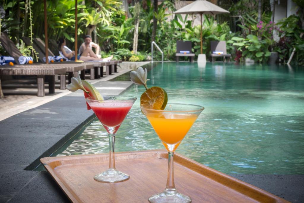 Nápoje v ubytování Grand Sehati & Spa, Ubud