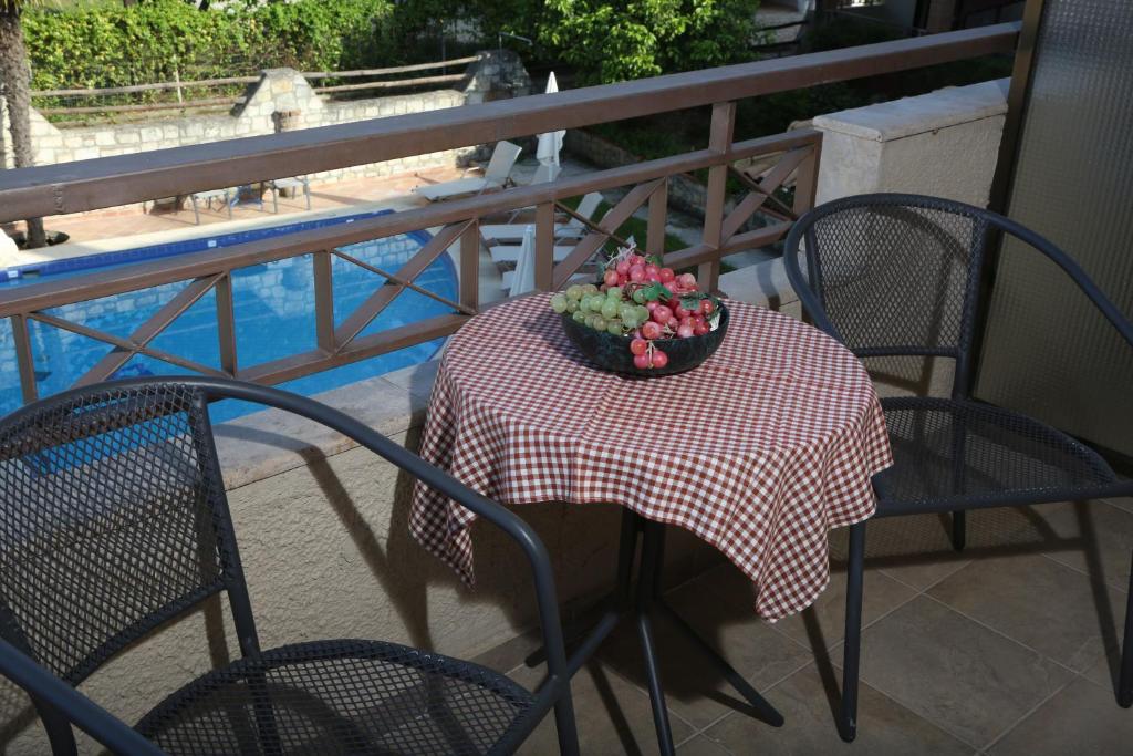 Balkón nebo terasa v ubytování Hotel Zeus