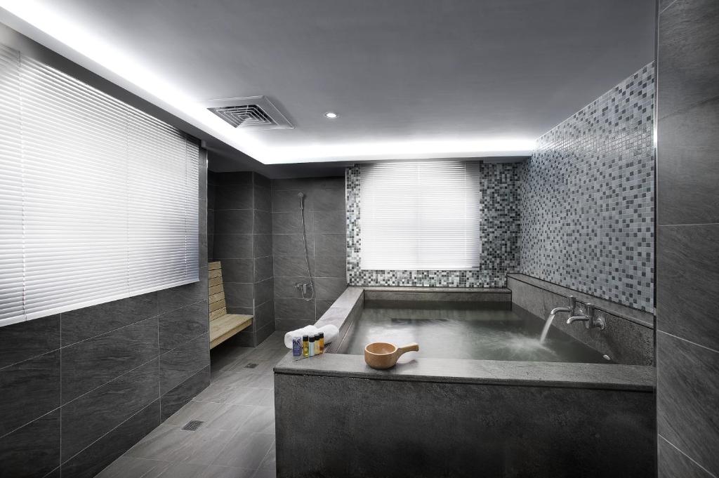 Koupelna v ubytování One Fukun Hotel