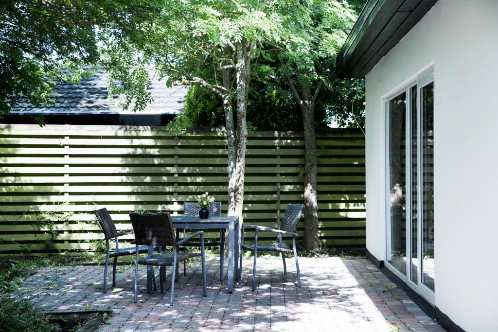 Zahrada ubytování Skjalm Hvide Hotel