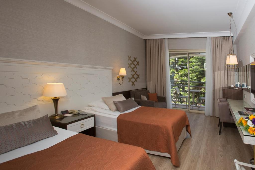 Posezení v ubytování Fame Residence Kemer & Spa