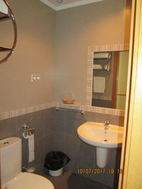 Kúpeľňa v ubytovaní Hostal Banderas