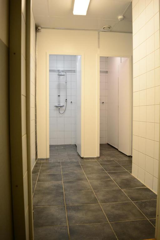Koupelna v ubytování Alkoven Logi