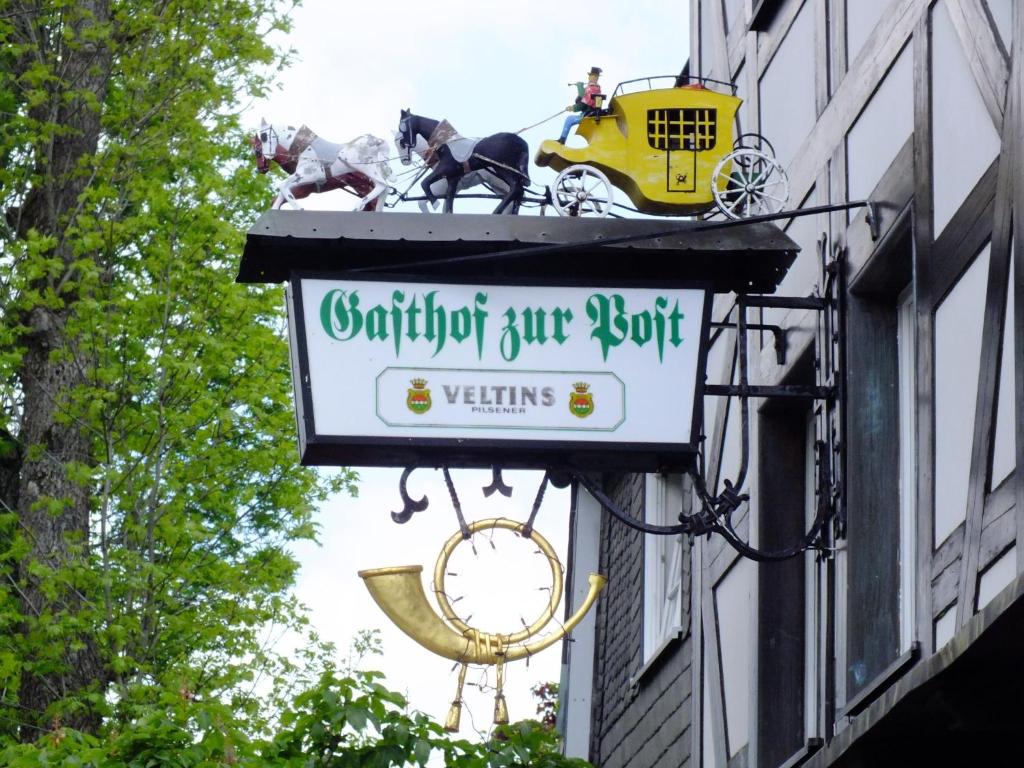 Certifikát, hodnocení, plakát nebo jiný dokument vystavený v ubytování Hotel Gasthof zur Post