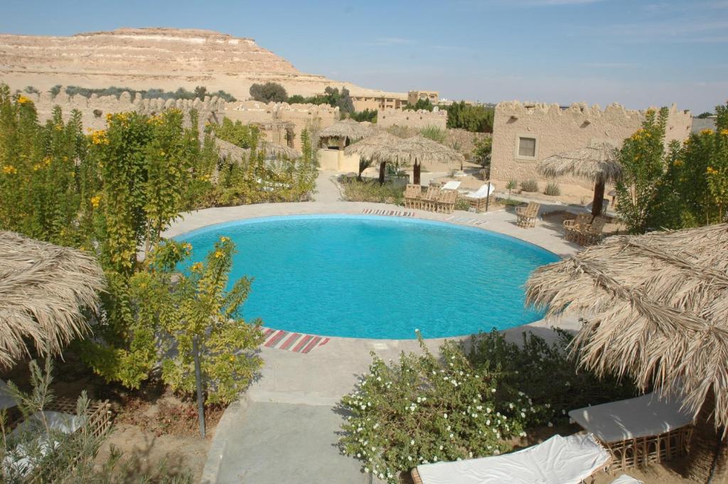 Bazén v ubytování Siwa Shali Resort nebo v jeho okolí